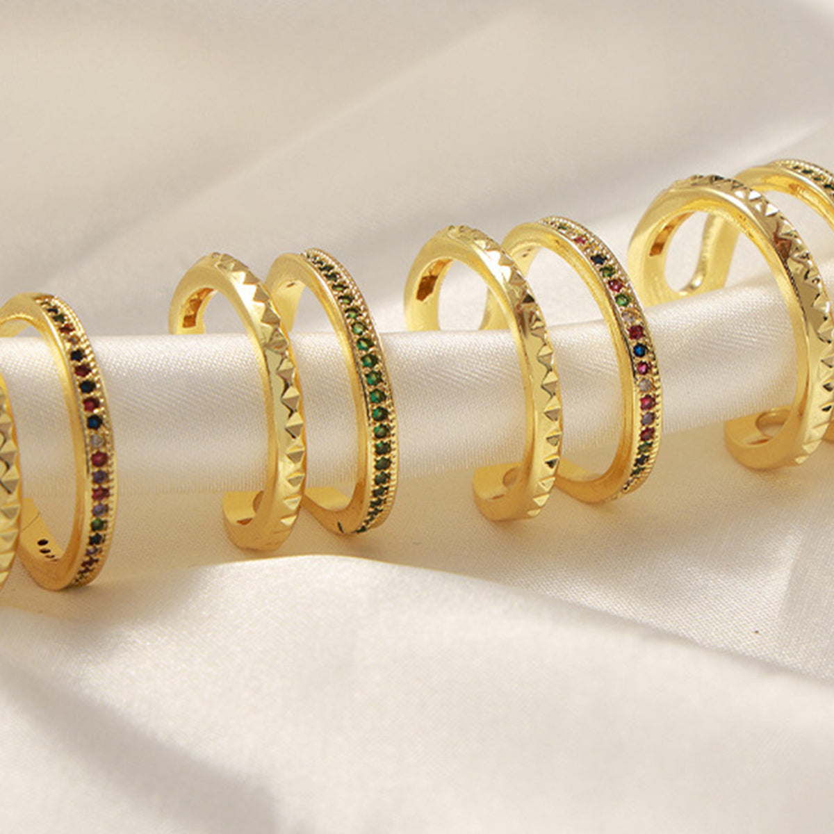 Double-Layered Ring | Gold-Plated Ring | KoKo Kristin