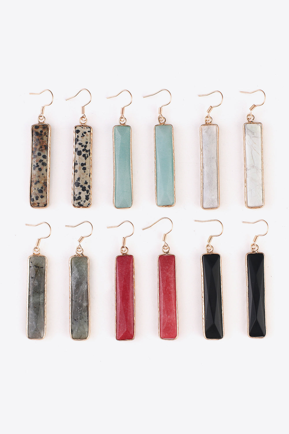 Natural Stone Drop Earrings | Women's Drop Earrings | KoKo Kristin