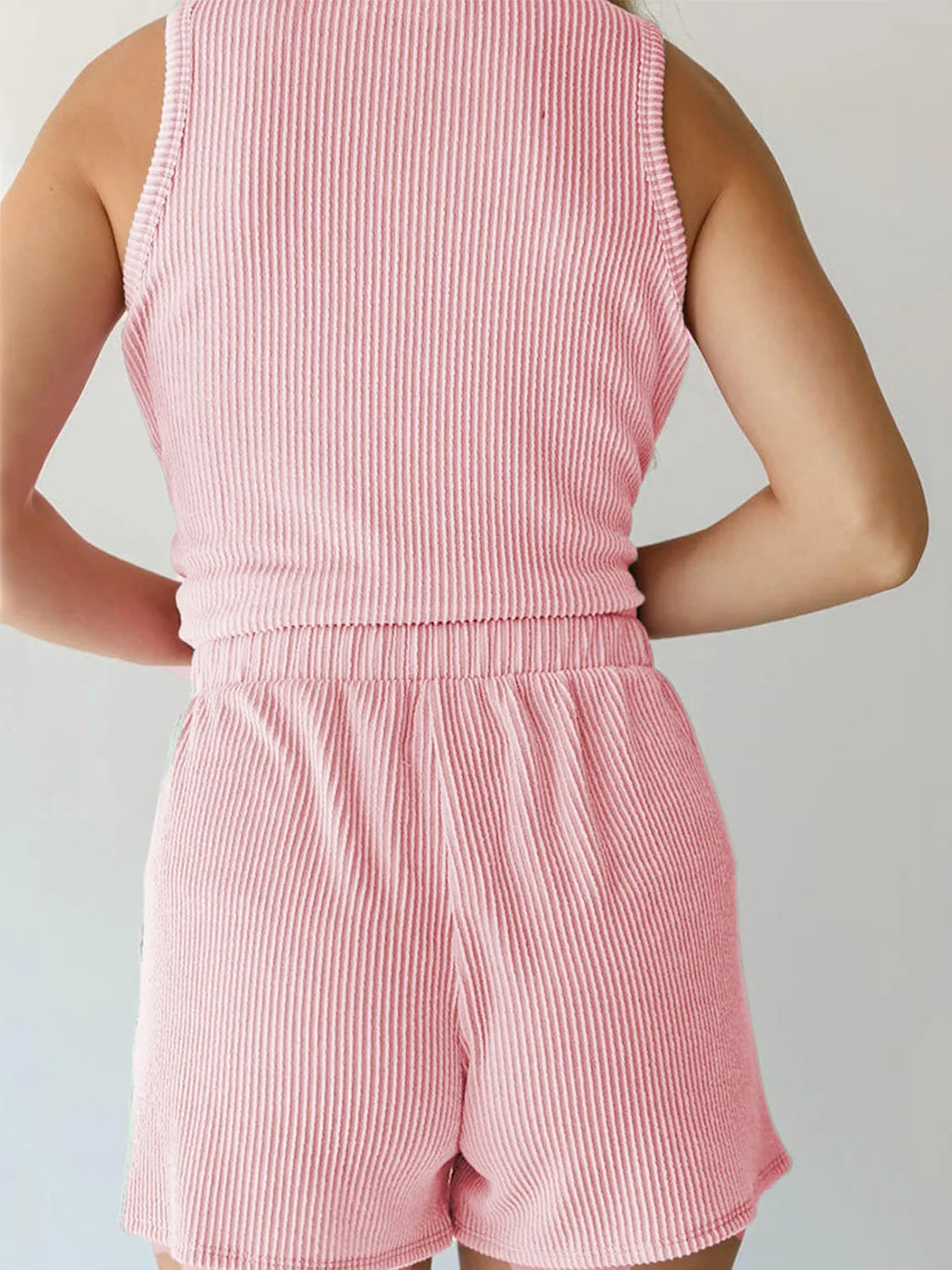 Sleeveless Top and Shorts Set | Sleeveless Shorts Set | KoKo Kristin