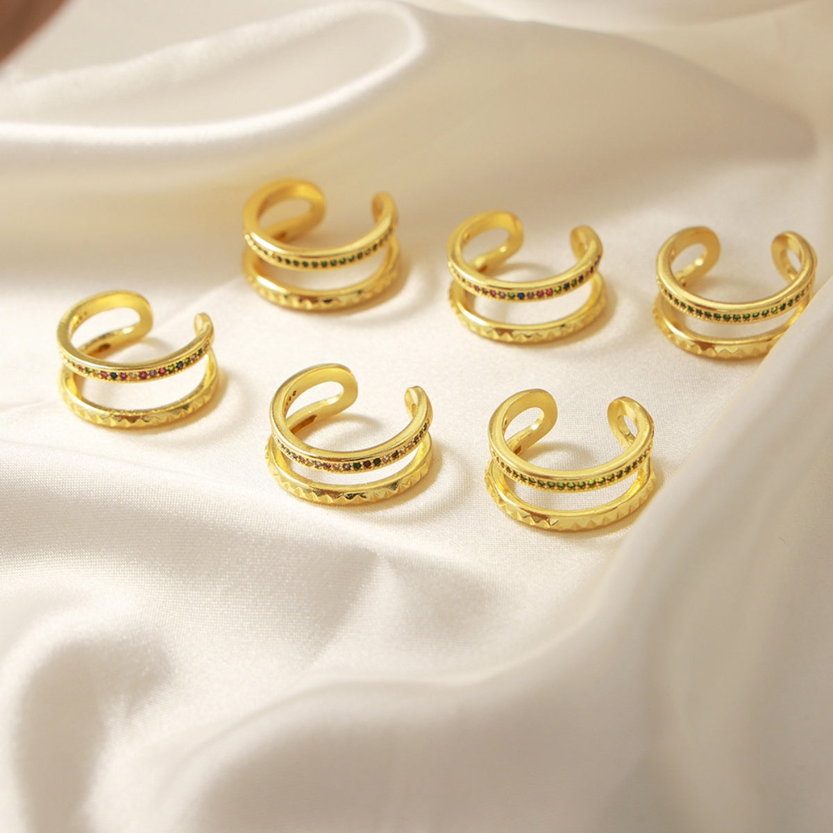 Double-Layered Ring | Gold-Plated Ring | KoKo Kristin