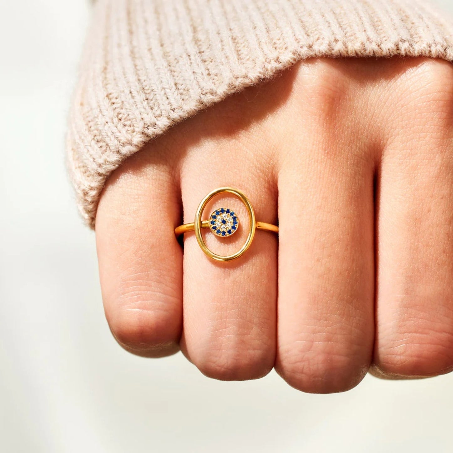 Evil Eye Ring | 925 Sterling Silver Ring | KoKo Kristin