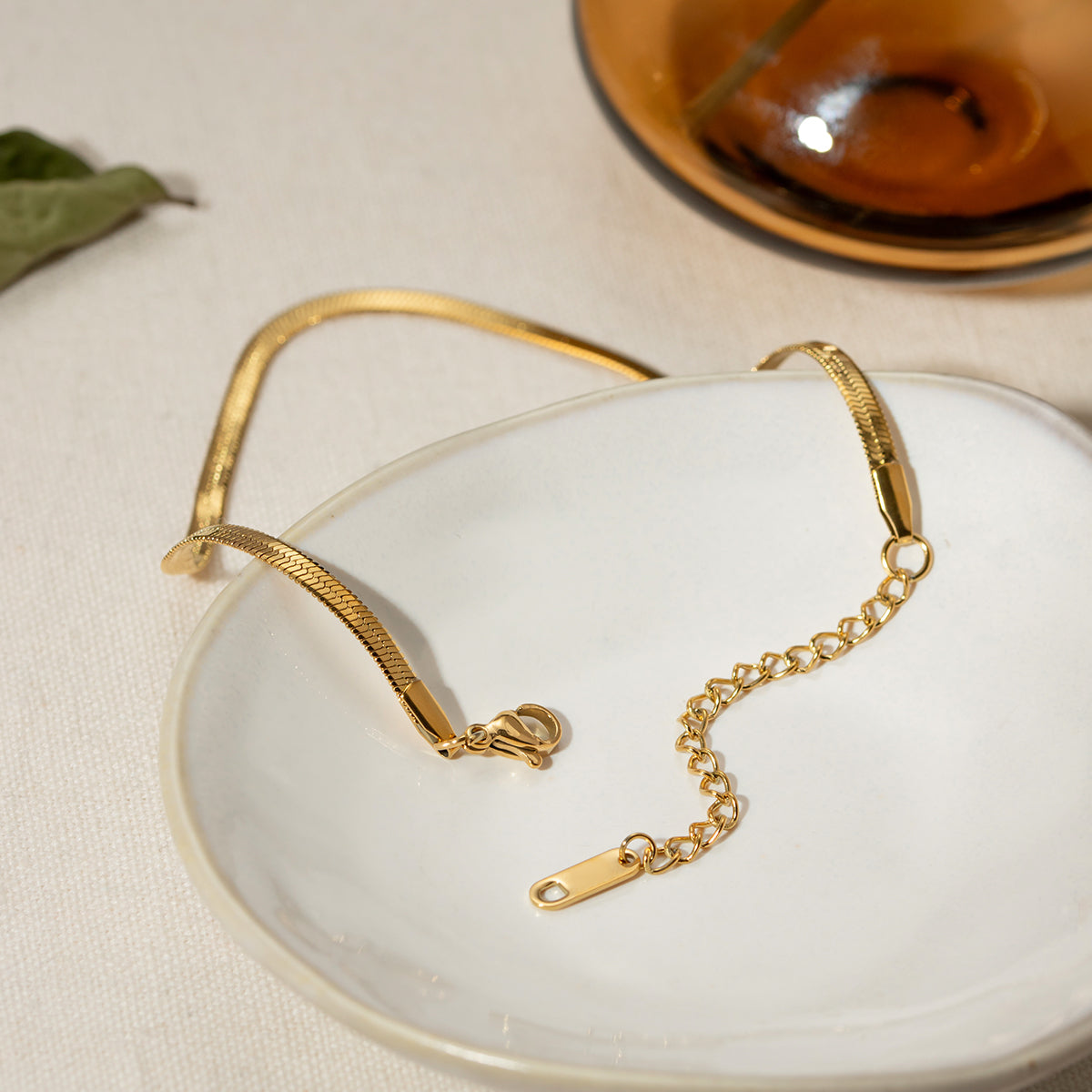 18K Gold-Plated Bracelet | Women's Ankle Bracelet | KoKo Kristin