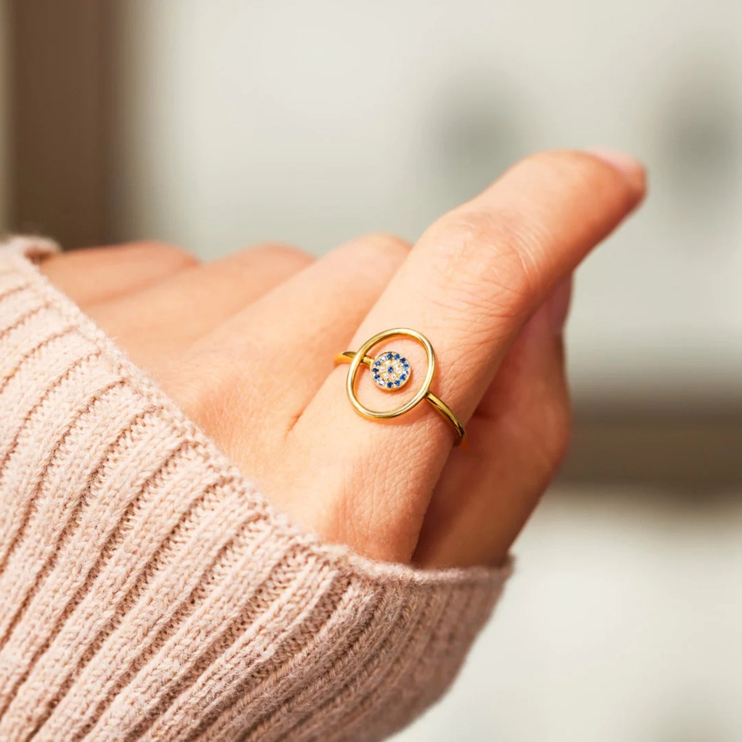 Evil Eye Ring | 925 Sterling Silver Ring | KoKo Kristin