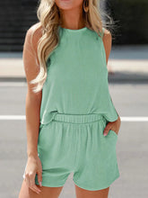 Sleeveless Top and Shorts Set | Sleeveless Shorts Set | KoKo Kristin