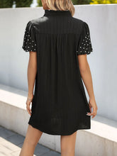 Short Sleeve Mini Dress | V Neck Mini Dress | KoKo Kristin