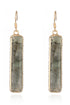 Natural Stone Drop Earrings | Women&