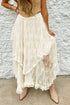 Tiered Midi Skirt | Women&