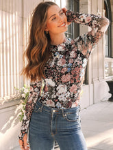 Mock Neck T Shirt | Long Sleeve T-Shirt | KoKo Kristin