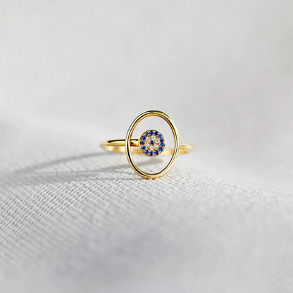 Evil Eye Ring | 925 Sterling Silver Ring | KoKo Kristin