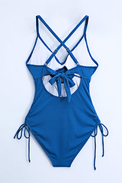 Spaghetti Strap Swimsuit | One Piece Swimwear | KoKo Kristin