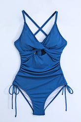 Spaghetti Strap Swimsuit | One Piece Swimwear | KoKo Kristin