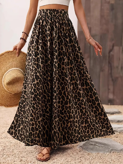 Leopard Maxi Skirt | Women's Maxi Skirt | KoKo Kristin