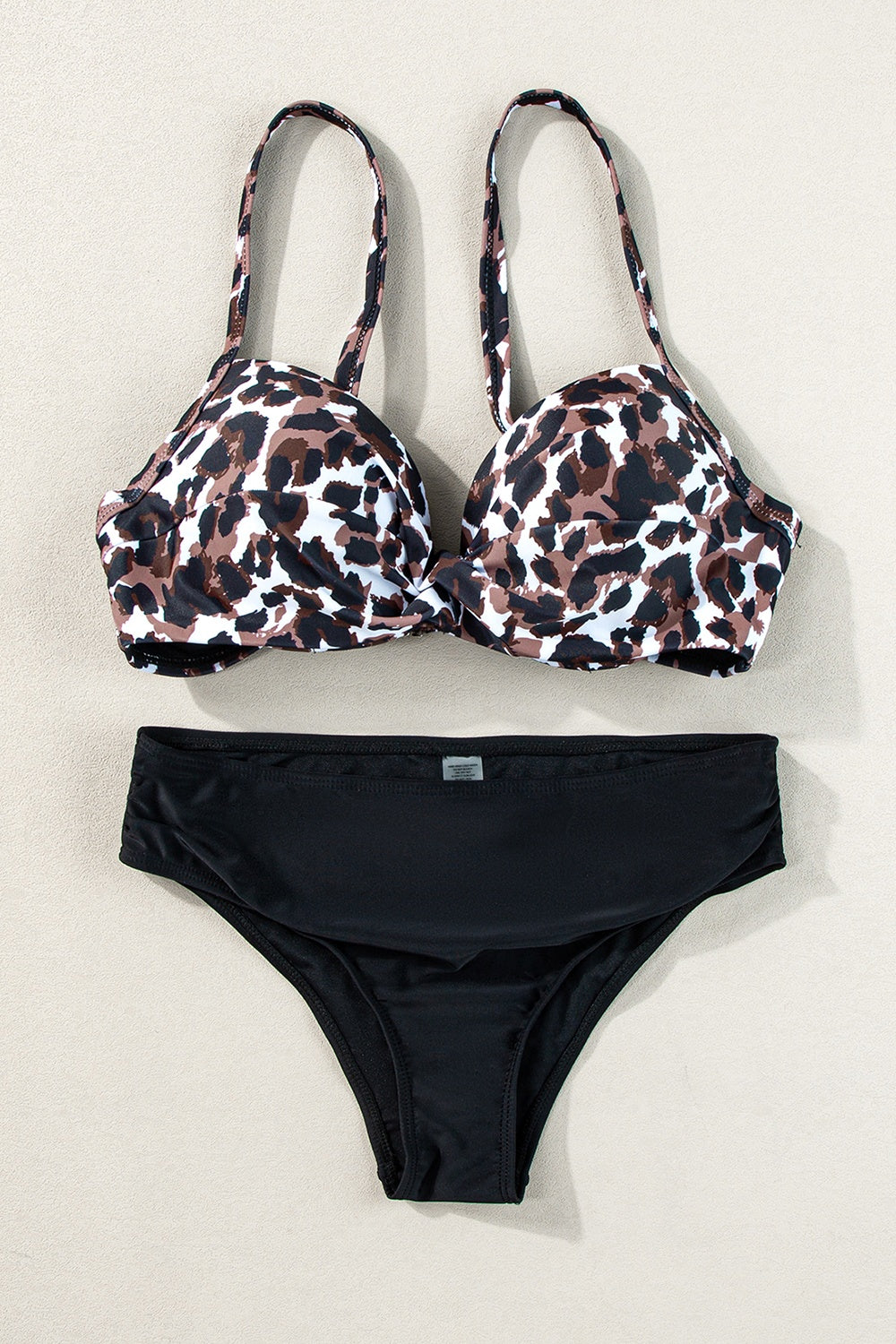 Sweetheart Neckline Bathing Suit | Leopard Bikini Set | KoKo Kristin