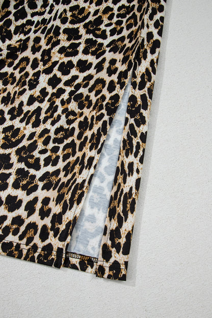 Leopard Maxi Dress | Sleeveless Maxi Dress | KoKo Kristin