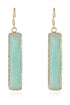 Natural Stone Drop Earrings | Women&