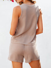 Sleeveless Top and Shorts Set | Sleeveless Shorts Set | KoKo Kristin